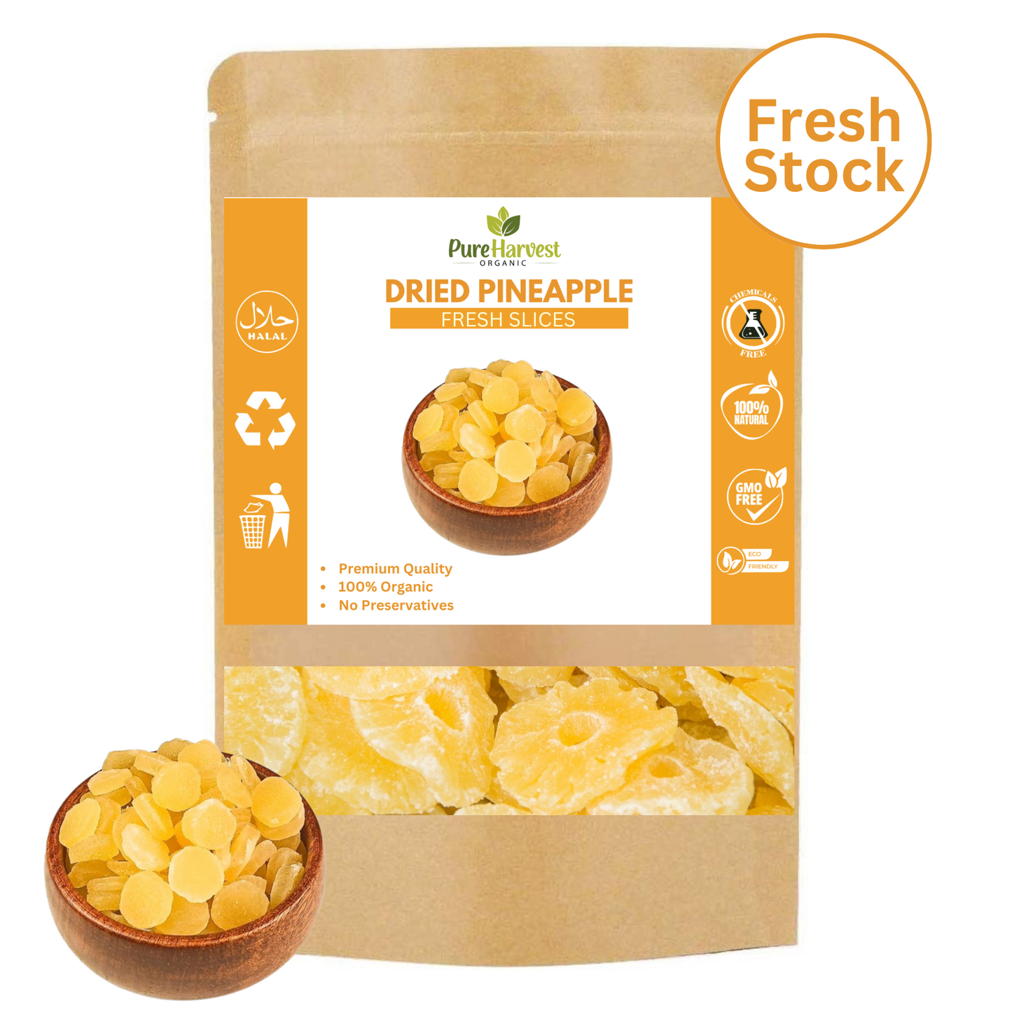 Dried Pineapple | Fresh Slices